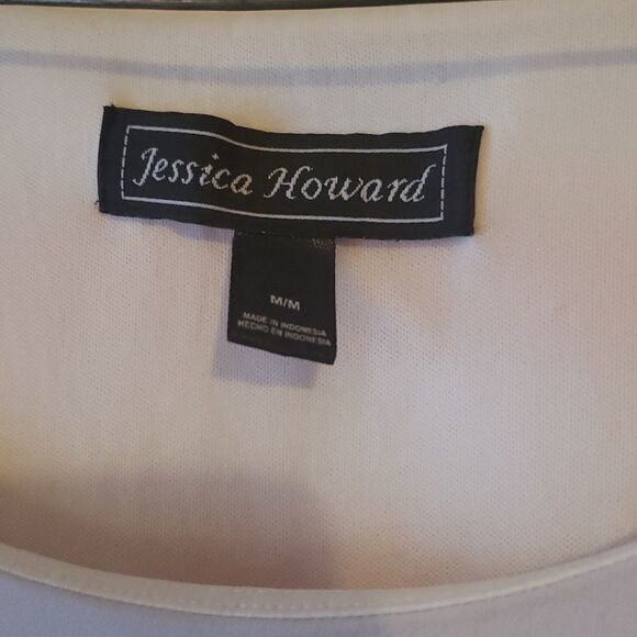 Jessica Howard Womens Striped Maxi Dress‎ Sz M - Picture 5 of 8